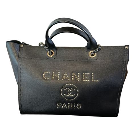 chanel deauville tote price leather.